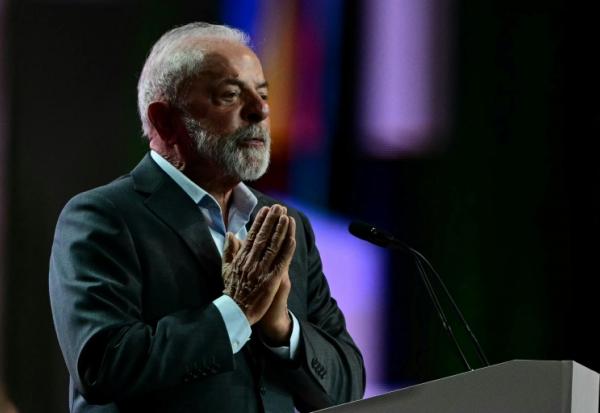 Luiz Inacio Lula da Silva à l'ouverture de la COP30 le 10 novembre 2025, à Belem au Brésil