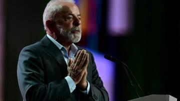 Luiz Inacio Lula da Silva à l'ouverture de la COP30 le 10 novembre 2025, à Belem au Brésil