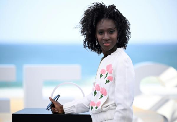 L'actrice Eye Haïdara à Saint-Sébastien en Espagne le 20 septembre 2025