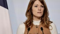 La porte-parole du gouvernement Maud Bregeon à Paris le 3 juin 2026