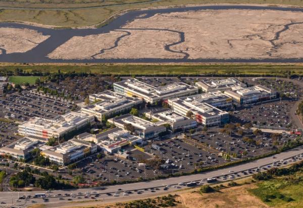 Le siège de Meta, à Menlo Park (Californie), le 14 mai 2024
