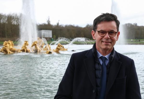 Christophe Leribault au château de Versailles, le 29 mars 2024