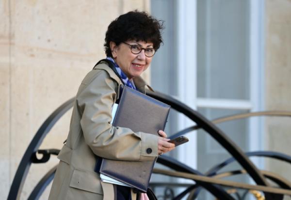 La ministre française de la Transition écologique Monique Barbut, à Paris le 25 février 2026.