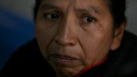 Zulma Hinojosa, mère d'un patient de l'Hôpital del Niño à La Paz, en Bolivie, le 26 mai 2026
