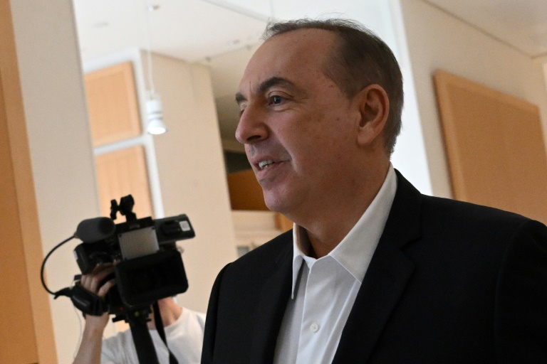 Jean-Marc Morandini au palais de justice de Paris le 13 juin 2023