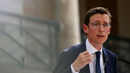 Le ministre de l'Education nationale, Edouard Geffray, le 25 août 2026 à Paris