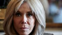 Brigitte Macron lors d'une cérémonie au ministère de la Culture à Paris le 12 mai 2025