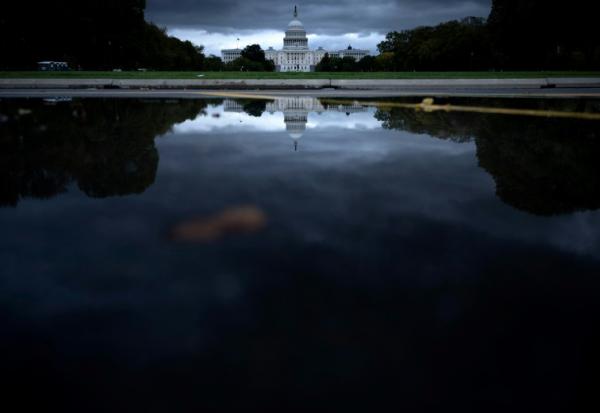 Le Capitole de Washington, siège du Congrès américain, le 8 octobre 2025