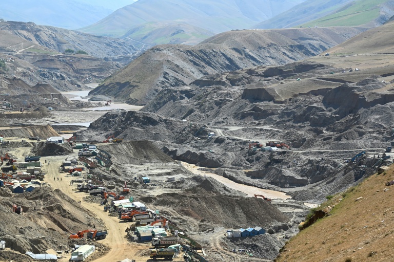 Une mine dans la vallée de Gulak-Dara en Afghanistan, le 28 juillet 2026