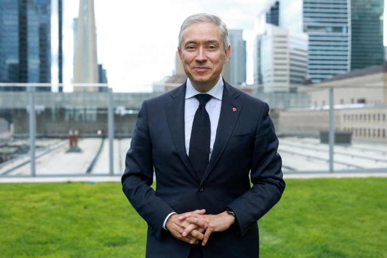 Le ministre des Finances canadien François-Philippe Champagne, à Toronto, au Canada, le 14 septembre 2026