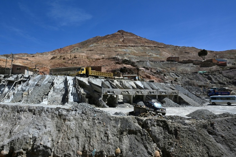 La coopérative minière Rosario Bajo sur le Cerro Rico, à Potosi, en Bolivie, le 19 février 2026