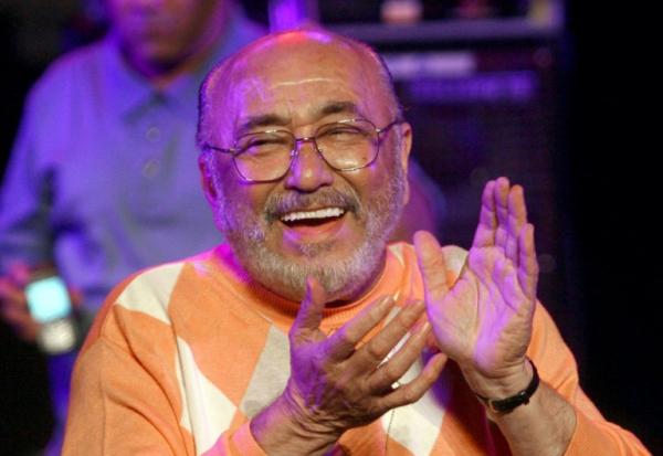 Eddie Palmieri pendant le festival Fiest'A à Séte, en France, le 2 août 2009