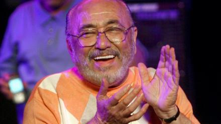 Eddie Palmieri pendant le festival Fiest'A à Séte, en France, le 2 août 2009