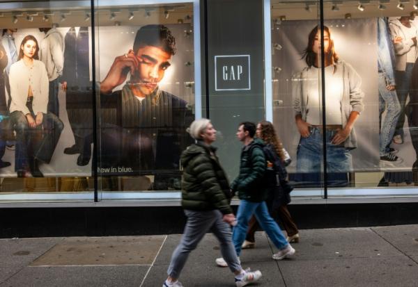 Un magasin Gap à New York, le 5 mars 2026