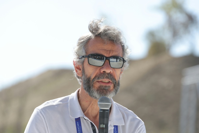 Charles Beaudouin, commissaire du salon Eurosatory à Villepinte, près de Paris le 14 juin 2026 