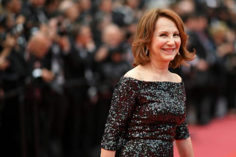 L'actrice française Nathalie Baye au festival de Cannes, le 14 mai 2019