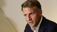 Le président français Emmanuel Macron à Paris, le 23 août 2026
