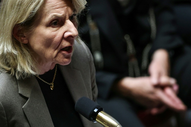 La ministre de la Culture Catherine Pégard à l'Assemblée nationale le 19 mai 2026