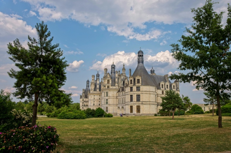 Le château de Chambord, ke 16 juin 2023 dans le Loir-et-Cher