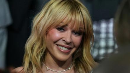 Kylie Minogue le 1er décembre 2025 à Londres
