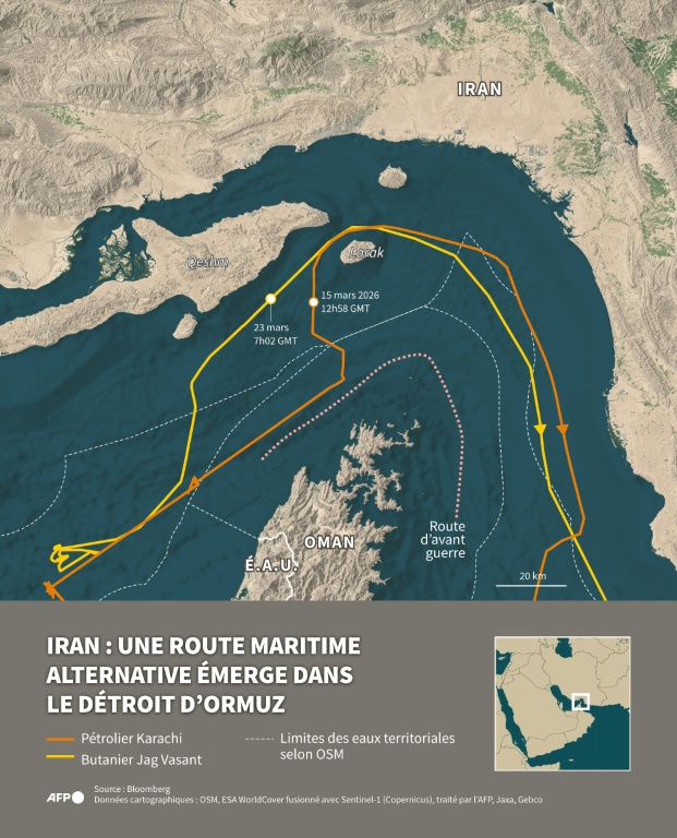 Iran : une route maritime alternative émerge dans le détroit d'Ormuz