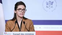 Aurore Bergé le 26 novembre 2025 à l'Elysée