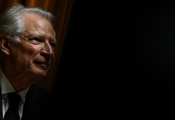 Dominique de Villepin à Paris le 27 mars 2026