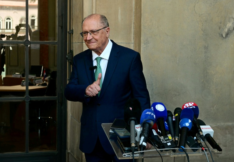 Le vice-président brésilien Geraldo Alckmin, à Rio de Janeiro, le 16 septembre 2025.