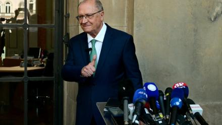 Le vice-président brésilien Geraldo Alckmin, à Rio de Janeiro, le 16 septembre 2025.