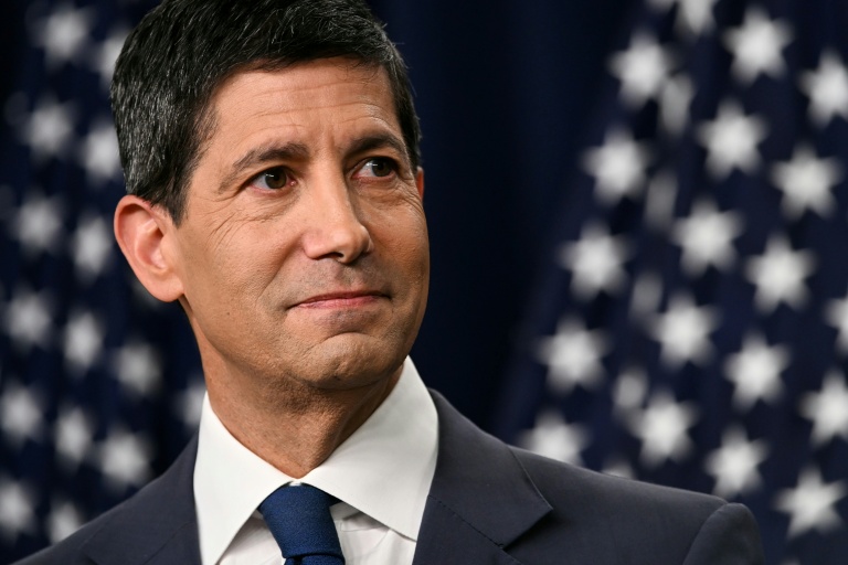Le président de la Réserve fédérale, Kevin Warsh, lors d’une conférence de presse au bâtiment du Conseil de la Réserve fédérale William McChesney Martin Jr., à Washington, DC, le 29 juillet 2026
