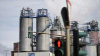 Une usine du groupe allemand Evonik à Wesseling (ouest)
