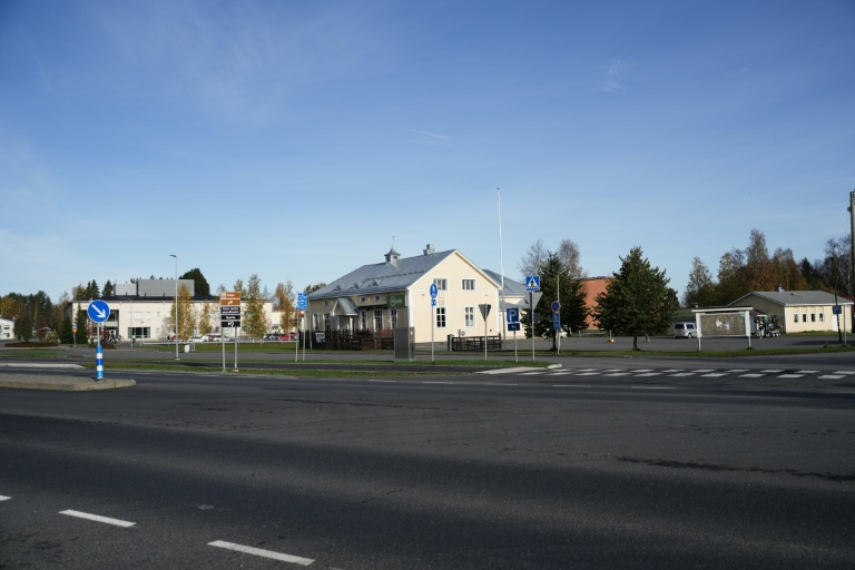 Un plan du village de Muhos, dans le nord de la Finlande, où Google prévoit de construire un nouveau centre de données, le 29 septembre 2026 