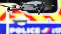Un drone de la préfecture de police de Paris, le 27 septembre 2023