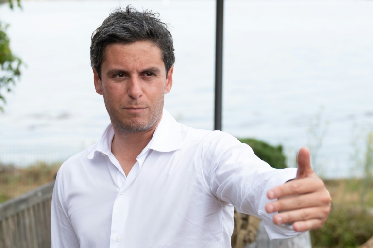 Gabriel Attal le 25 juillet 2026 à, l'Ile-aux-Moines