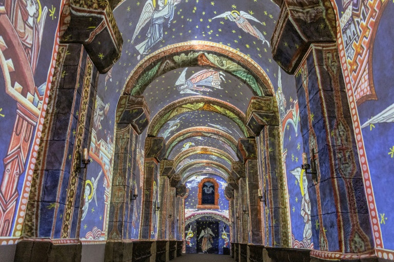 Le spectacle de projections et de lumières 