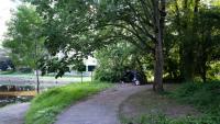 L'endroit près de la Vilaine où le corps d'un garçon de 12 ans a été retrouvé, le 25 mai 2026 à Rennes