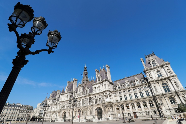La mairie de Paris le 23 juin 2020