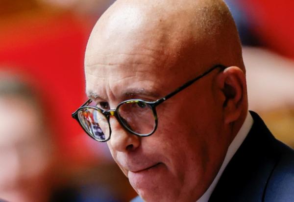 Eric Ciotti à l'Assemblée nationale, le 5 décembre 2025, à Paris