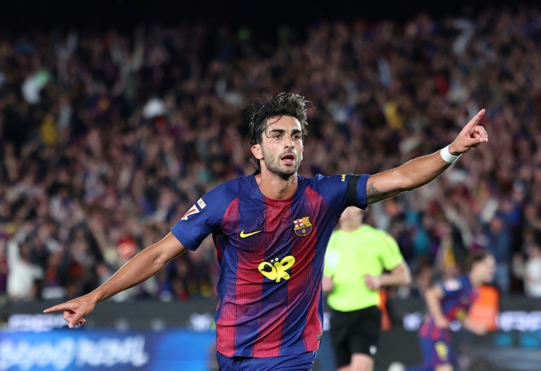 Ferran Torres, auteur du deuxième but du Barça contre le Real Madrid, le 10 mai 2026 au Camp Nou