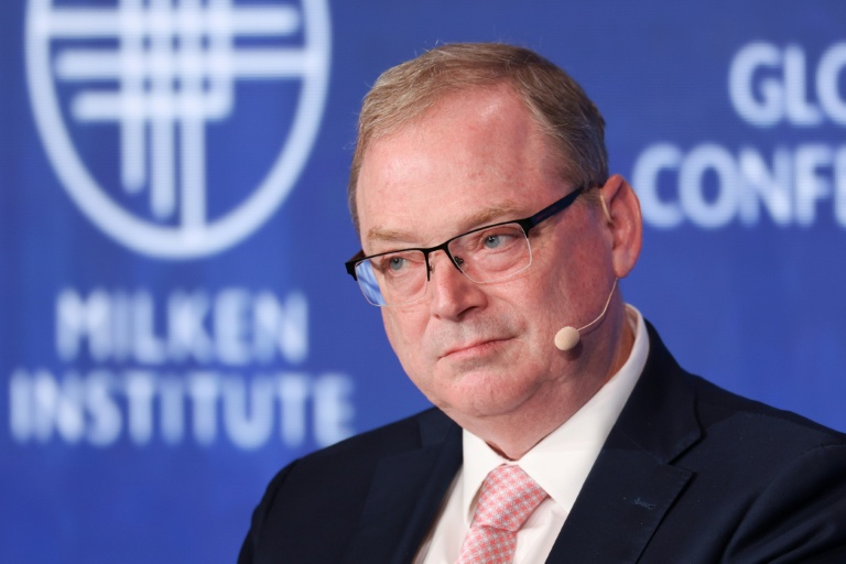 Le conseiller économique de Donald Trump, Kevin Hassett, à Beverly Hills en Californie le 4 mai 2026