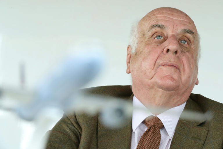 Etienne Davignon, en Belgique, le 11 mai 2018