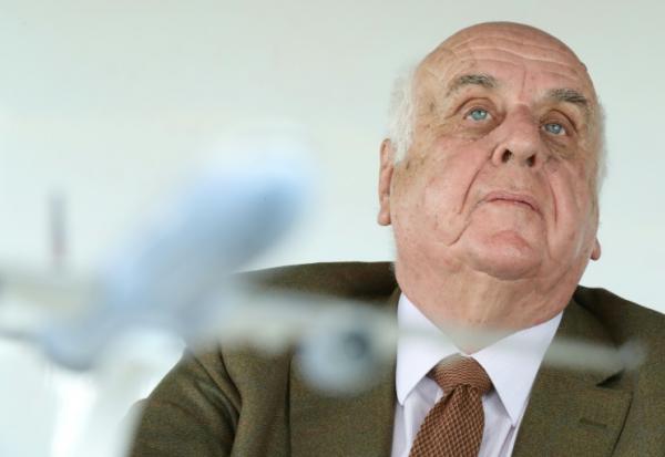 Etienne Davignon, en Belgique, le 11 mai 2018