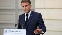 Le président de la République Emmanuel Macron à Paris le 18 septembre 2026