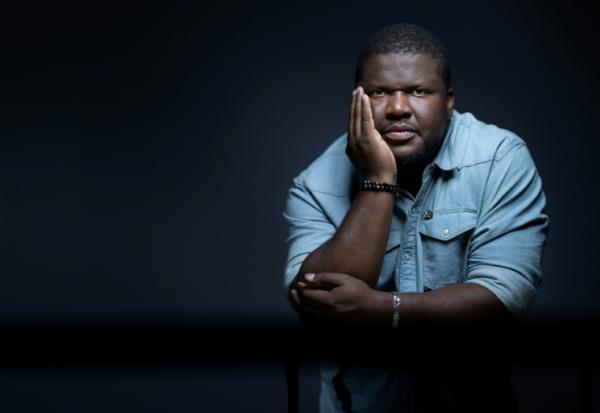 L'écrivain canado-haïtien Thélyson Orélien, le 9 septembre 2026 à Paris