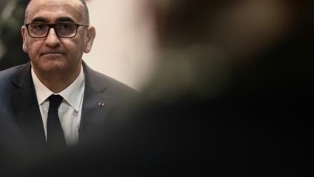 Le ministre de l'Intérieur Laurent Nuñez le 13 février 2026 à Marseille