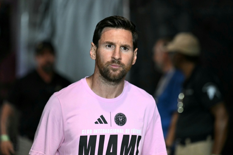 L'attaquant argentin Lionel Messi en Floride le 8 novembre 2025