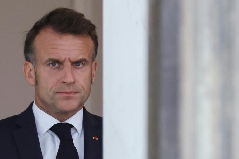 Le président de la République Emmanuel Macron le 14 juillet 2025, à Paris