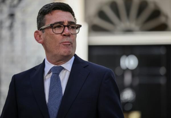Le nouveau Premier ministre britannique Andy Burnham devant le 10 Downing Street, le 20 juillet 2026 à Londres