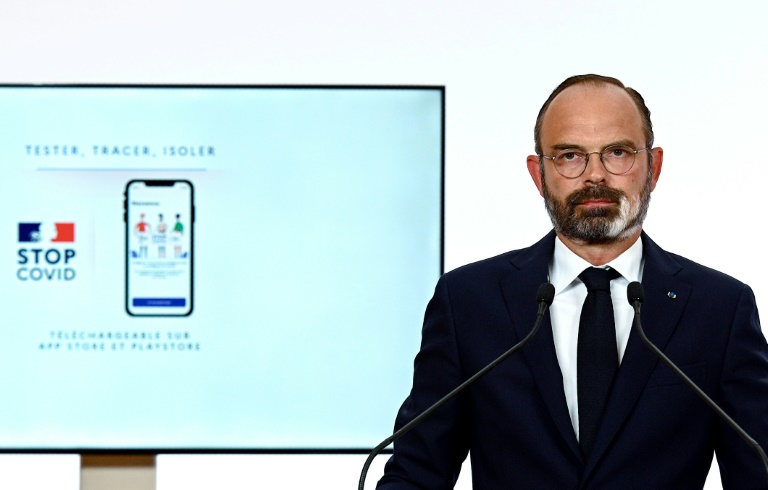 Édouard Philippe, alors Premier ministre, le 28 mai 2020 à Paris