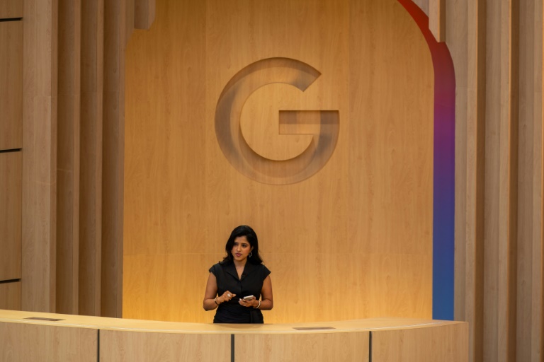 Vidhya Srinivasan, vice-président chargé de la publicité et du commerce sur Google, lors de l'événement marketing annuel de l'entreprise, à Mountain View, en Californie, le 20 mai, 2025.